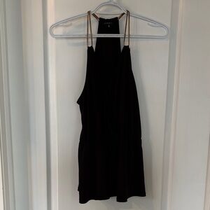 Black Sleeveless Top